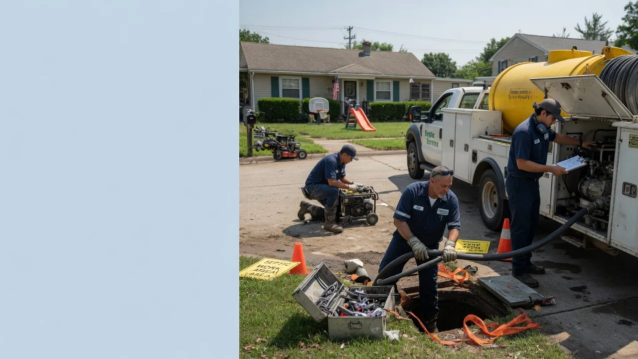 Septic Tank Pumping in Saraland, AL near me